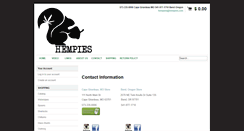 Desktop Screenshot of hempies.com